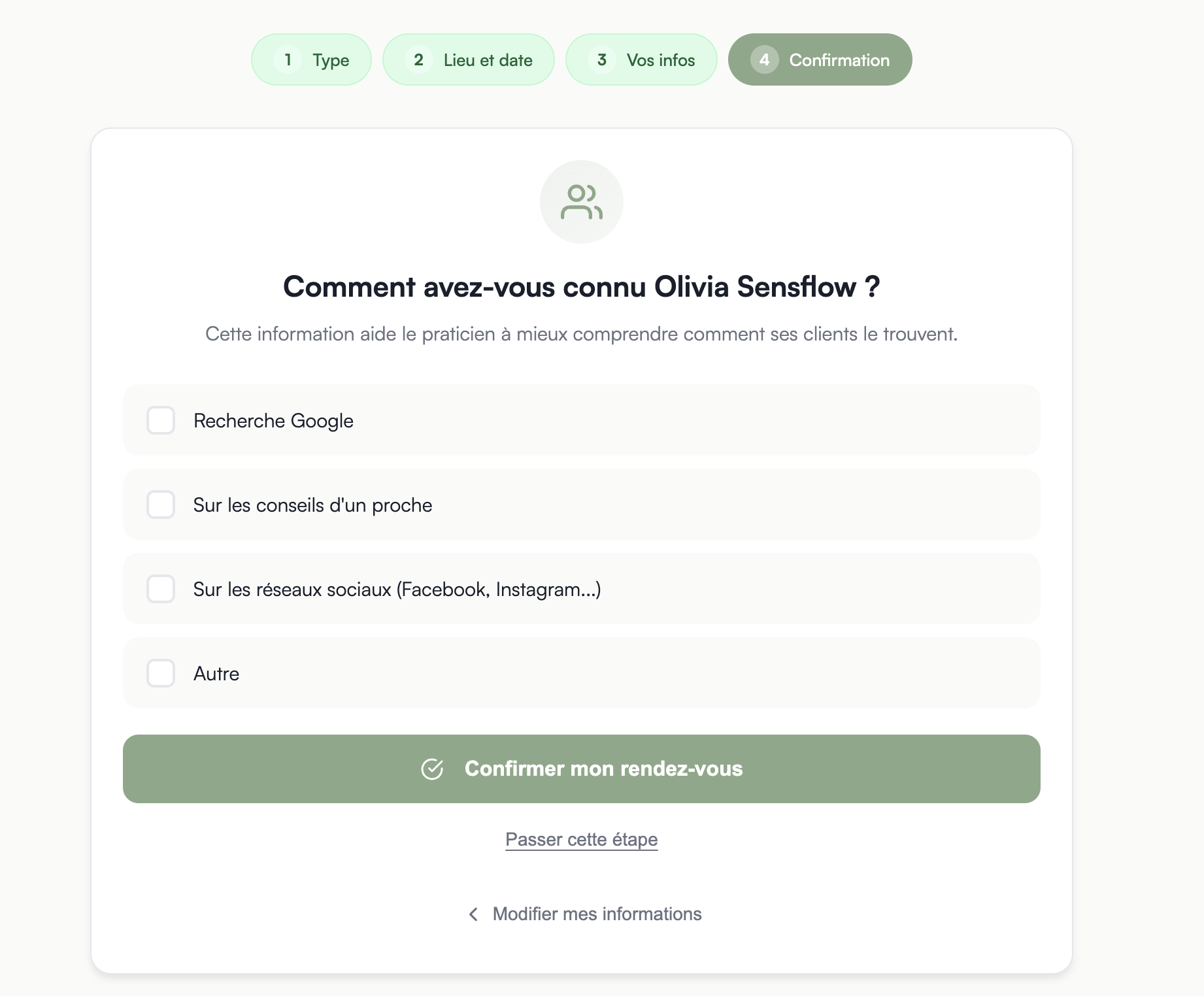 Questionnaire source de référencement