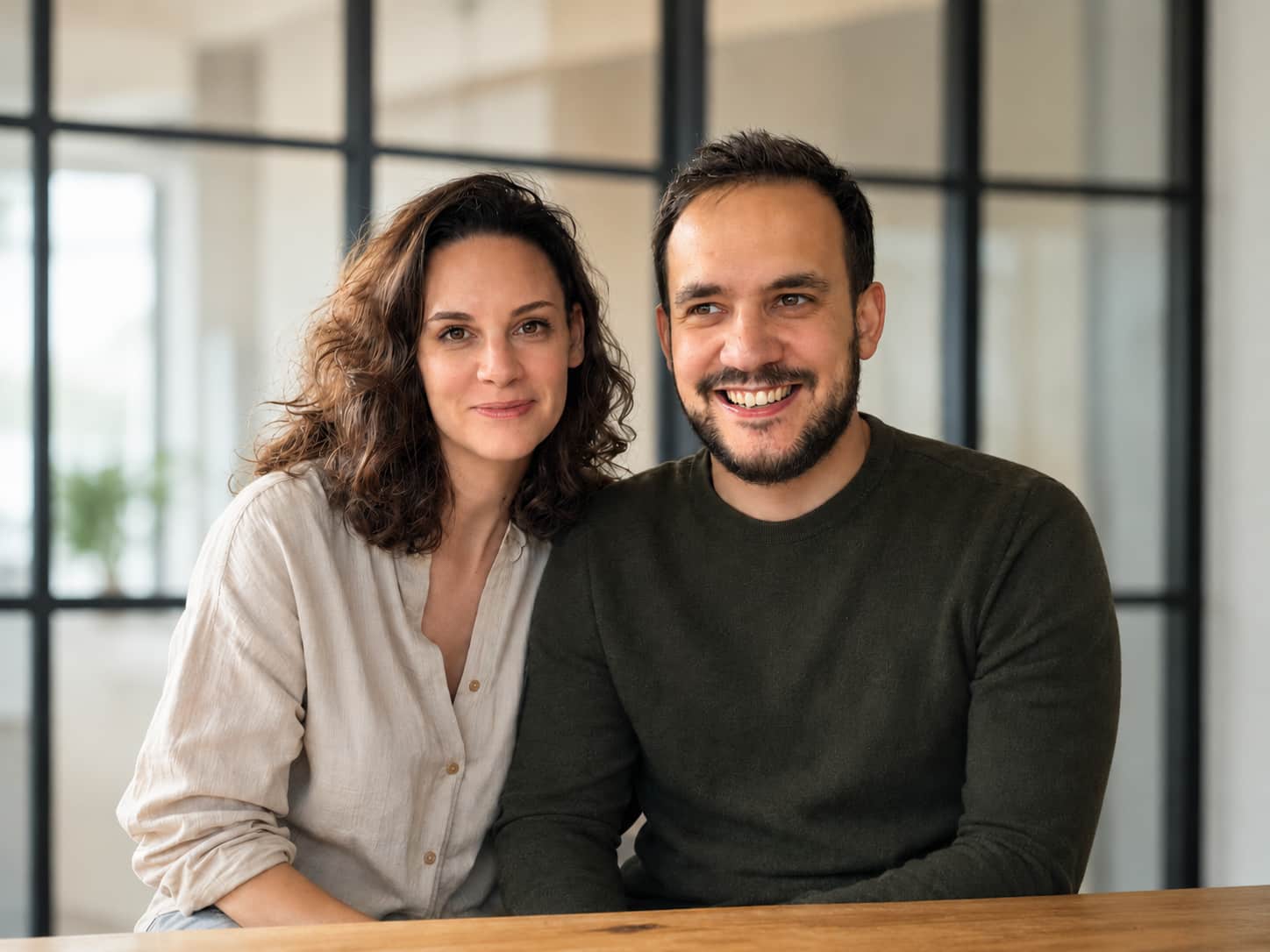 Coralie et Thomas, fondateurs de SensFlow